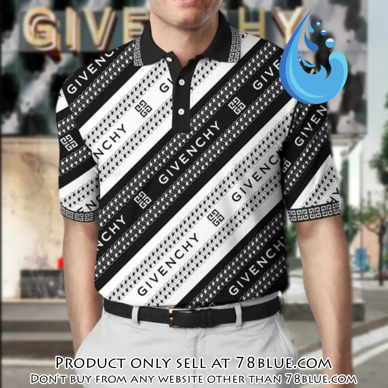 Givenchy premium polo shirt  luxury polo shirt for men pls520 78b1349718